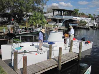 ELB and Airboat at Dock