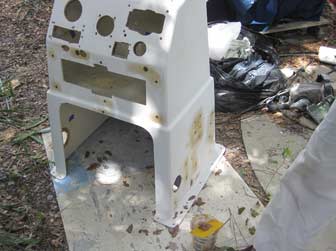 Aft and Starboard Side Console Holes