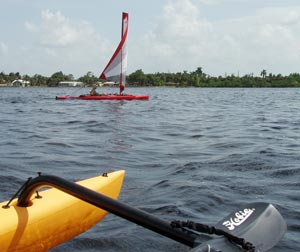 Sailing our Adventure Islands in Charlotte Harbor