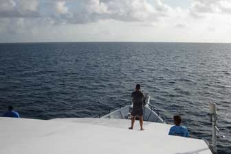 Approaching Mooring