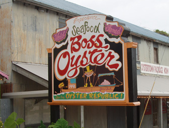 Apalachicola is a waterfront junkyard