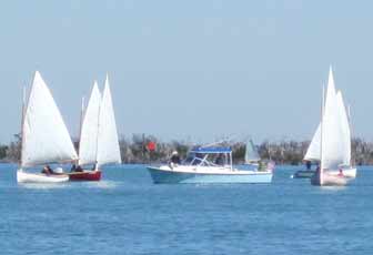 Catboats loitering