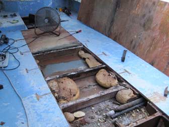 Center Deck Removal