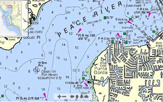 NOAA Charlotte Harbor chart