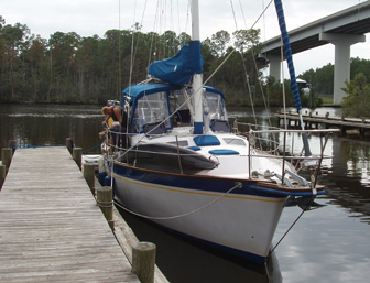 Charlie K, docked at White City