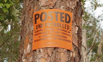 Dog club sign