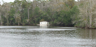 Barge houseboat