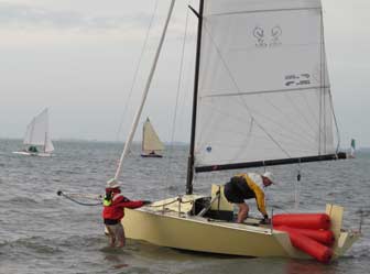 I550 Behind Catboat