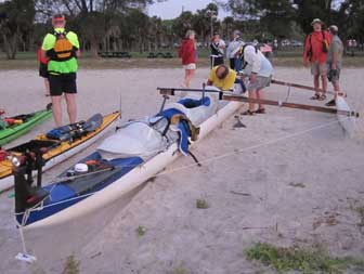 Large Outrigger Canoe
