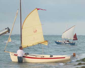 Lugger Departs