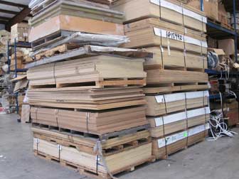 Marine Plywood Stacks