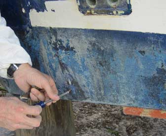 Old Transducer Screw