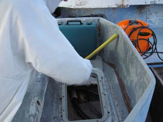 Pulling Deck Hatch