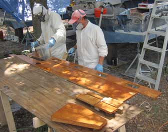 Soaking Wood With Resin