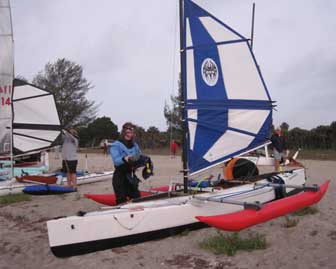 Sailing Canoe Tri