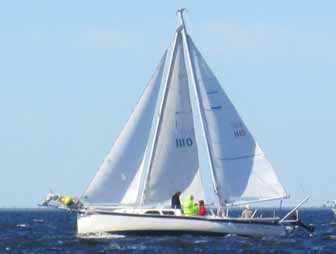 Seaward 24 A mast schooner conversion