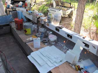 Setup To Fiberglass