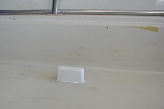 Molded fiberglass cleats