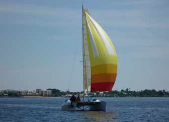 Stiletto spinnaker