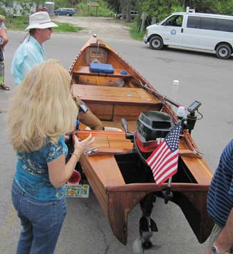 Strip Built Skiff