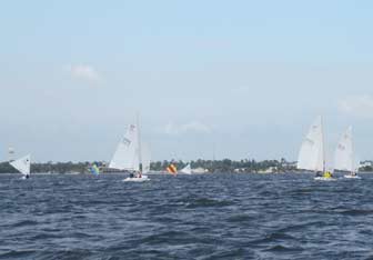 Sunfish and Flying Scots Run