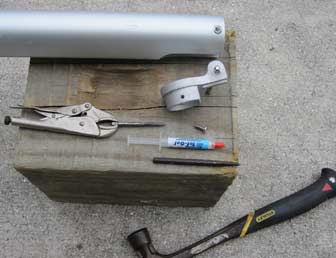 Tapped end cap