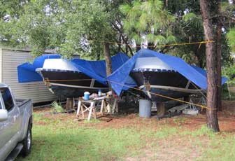 Tarps Over Boats