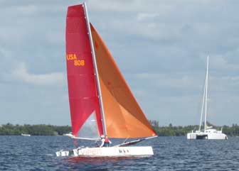 Viper Racing Cat and Etincelle Cruising Catamaran