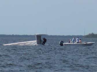 Viper F16 Capsized