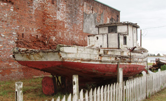 Apalachicola is a waterfront junkyard