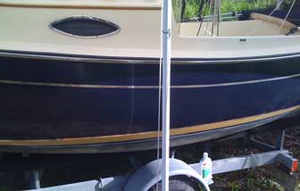 Waxed hull