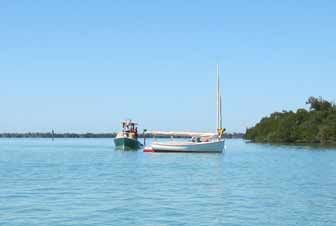 Whoopee island mooring