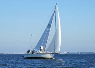 31 foot custom sailboat