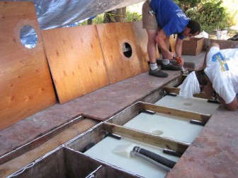 Caulking Team On Pec