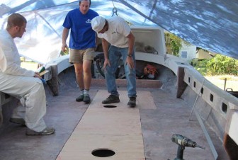 Checking Deck Panels on Pec