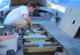 Vacuuming Fluke Tank Well