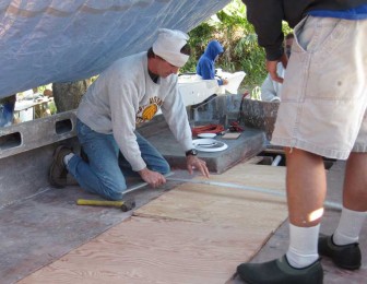 Measuring for Deck Plates