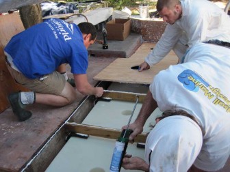 Recaulking Panel Seam