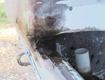 Transom Edge Patch