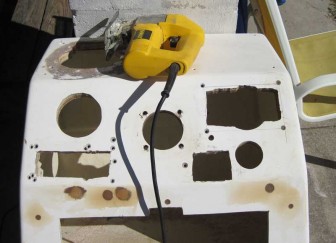 Trimming Console Holes