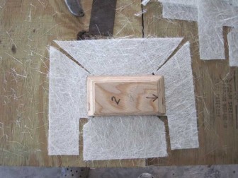 Cleat and Mat with Relief Cuts
