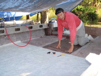 Dry Fitting Deck Skin
