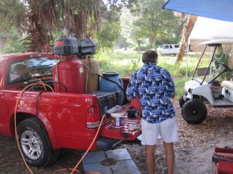 Dual Compressor Rig in Pickup