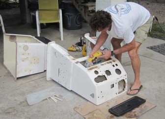 Grinding Console Holes