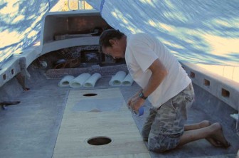 Masking Off Fuel Tanks