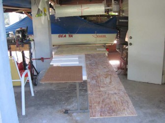 Third Fiberglass Mat Roll