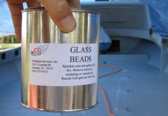 Nonskid Glass Beads