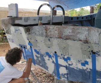 Sealing Transom Holes