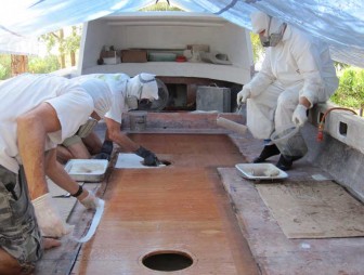 Starting Deck Lamination