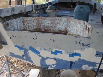 Transom Epoxy Injection